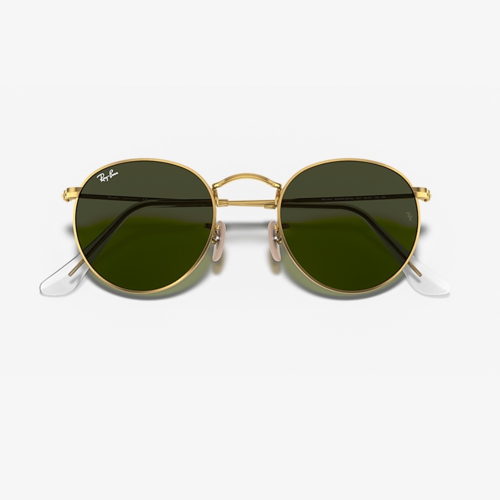 Ray Ban Round Metal Sunglasses